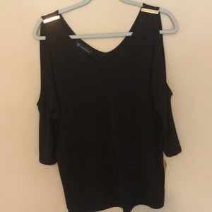 INC Cold Shoulder Top